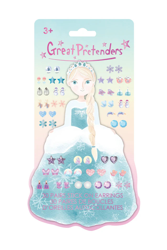 GP Frosty Sister Stick On Earrings