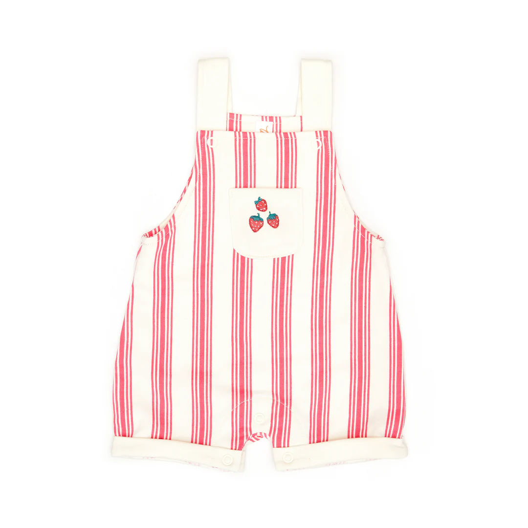 Striped Terry Overall
