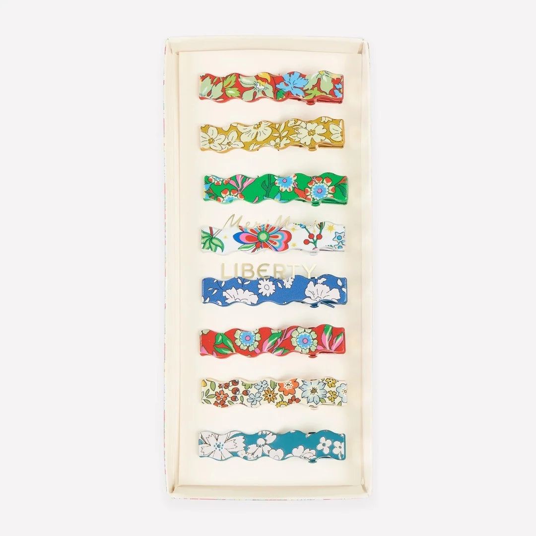 Liberty Vibrant Wavy Hair Clips