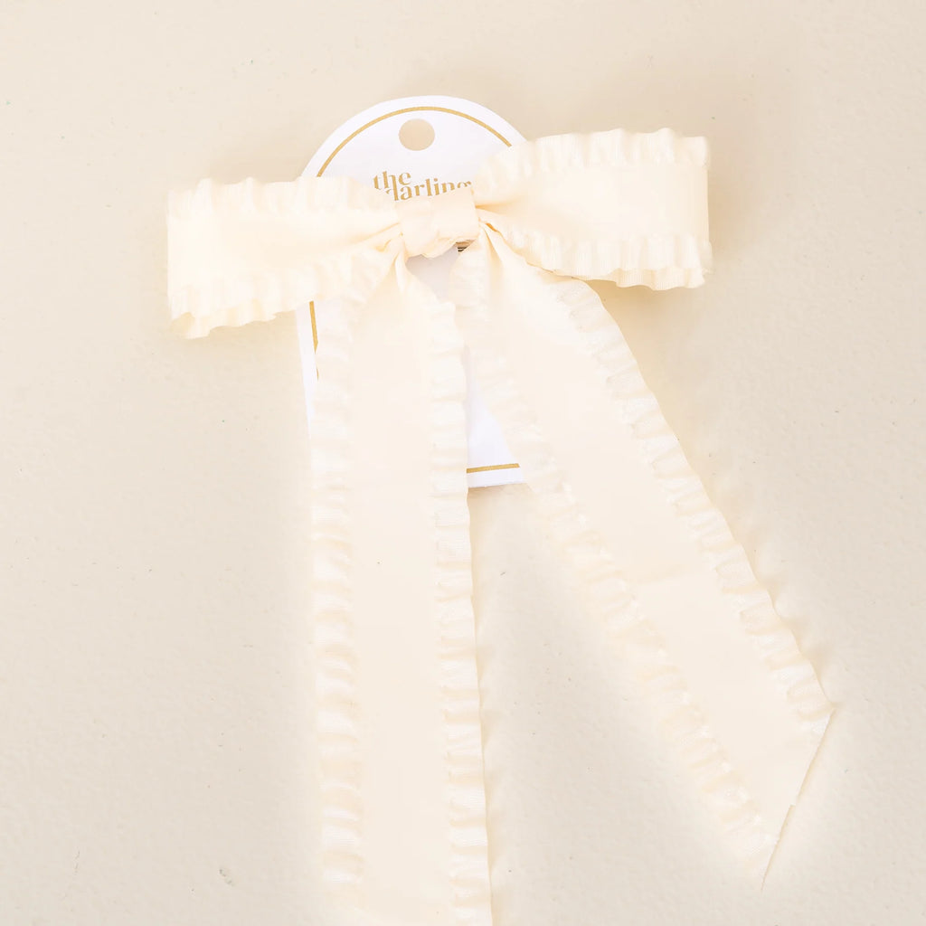 Darling Effect Ruffle Hair Bow