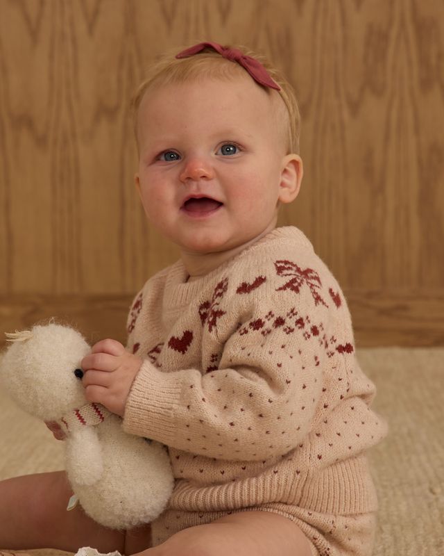 FAIR ISLE SWEATER || BOWS