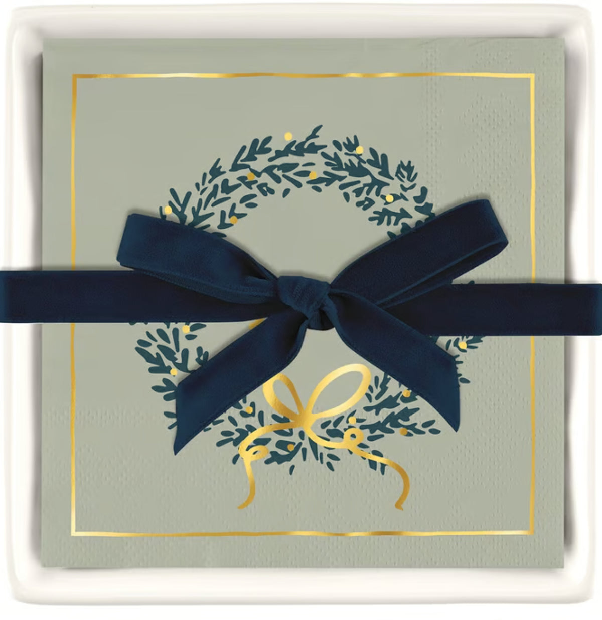 Napkins & Tray Joy Wreath