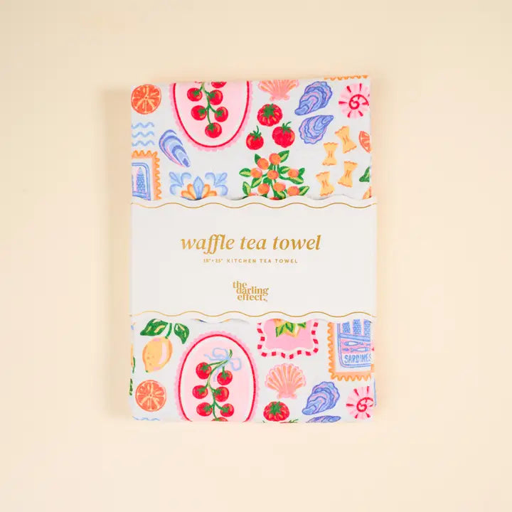 Waffle Tea Towel Ciao Bella