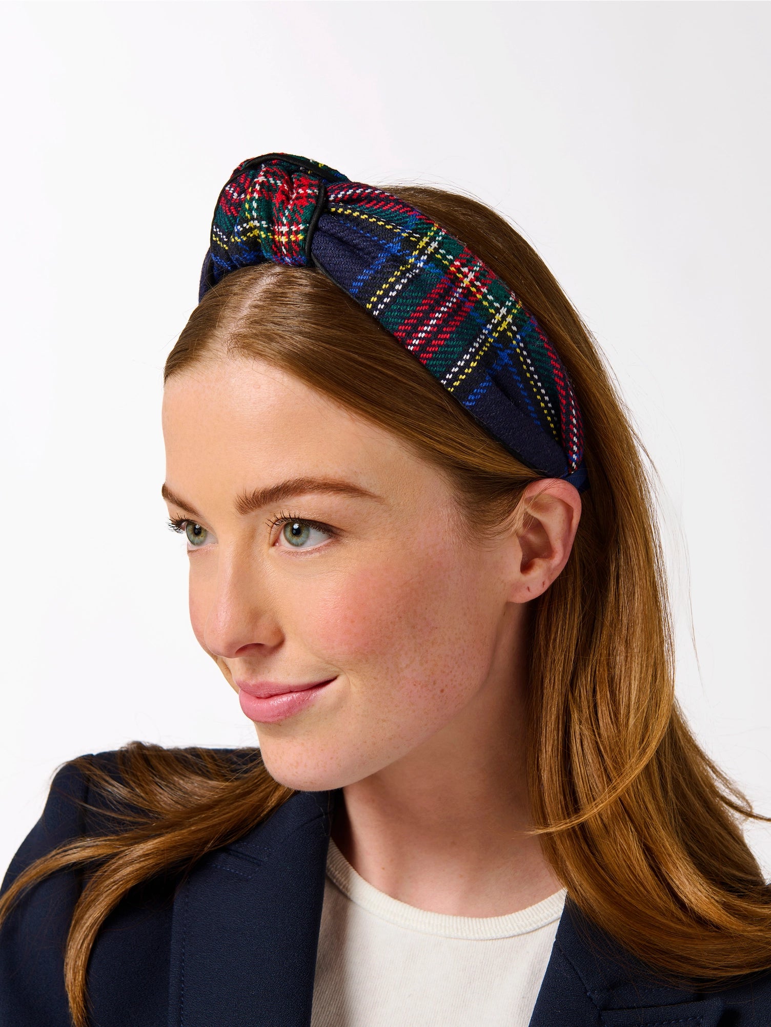 Shiraleah Tartan Knotted Headband