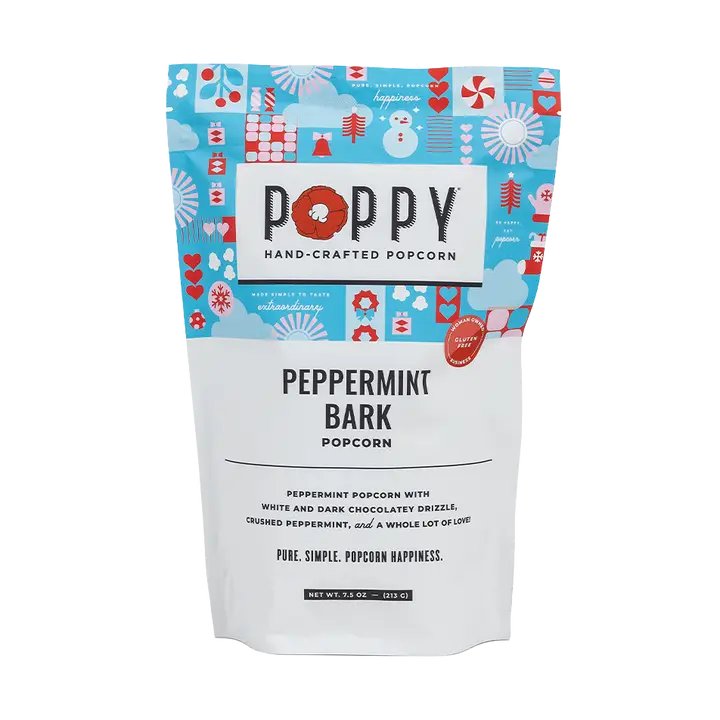 Peppermint Bark Poppy Popcorn
