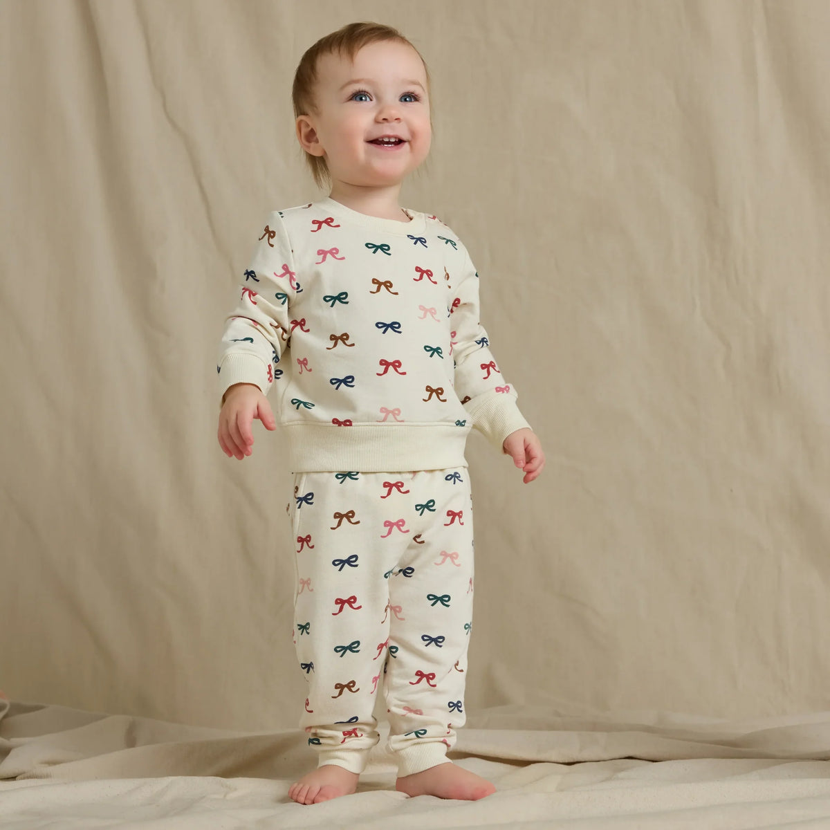 Baby Jax Jogger Set - Tiny Bows
