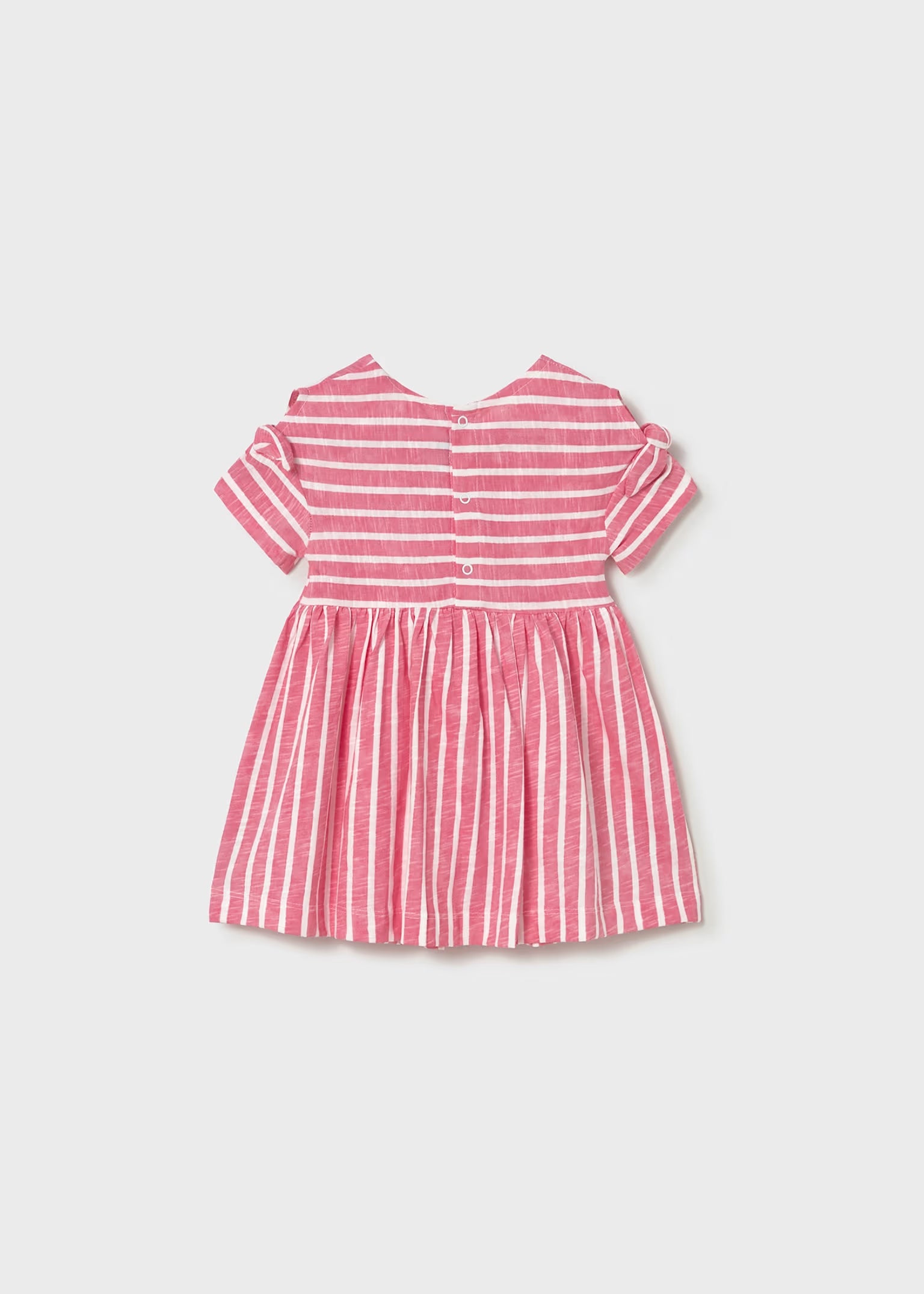 Striped Dress with Crossbody Bag