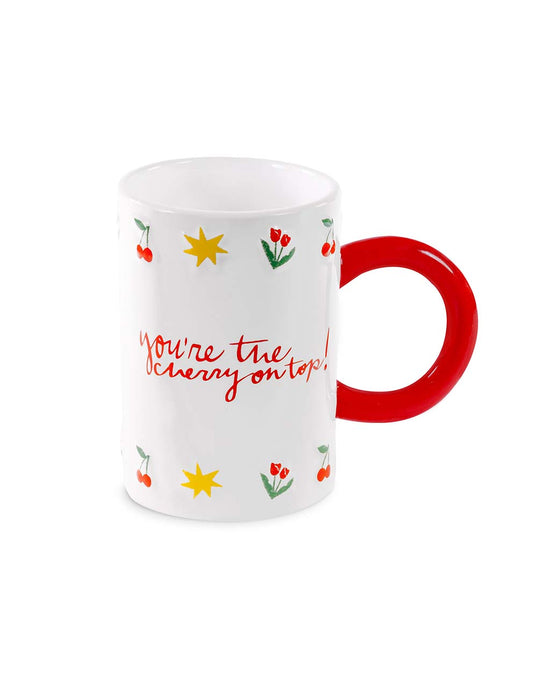 Cherry on Top Ceramic Mug