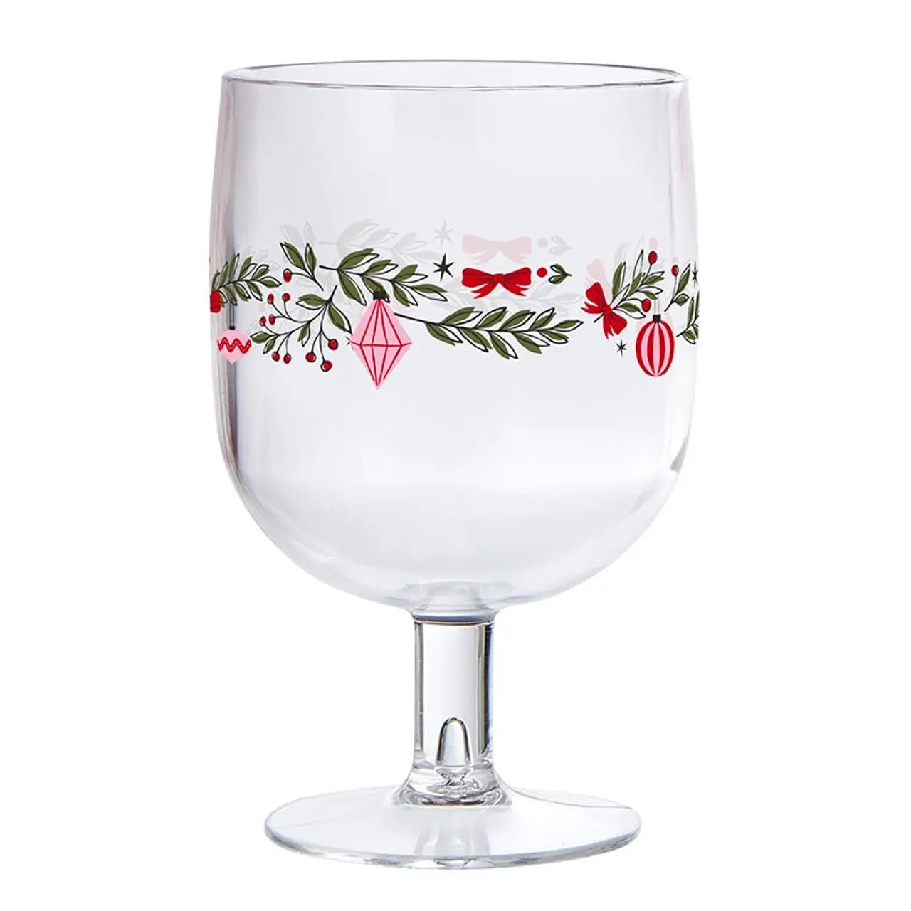 Acrylic Wine Glass-Garland