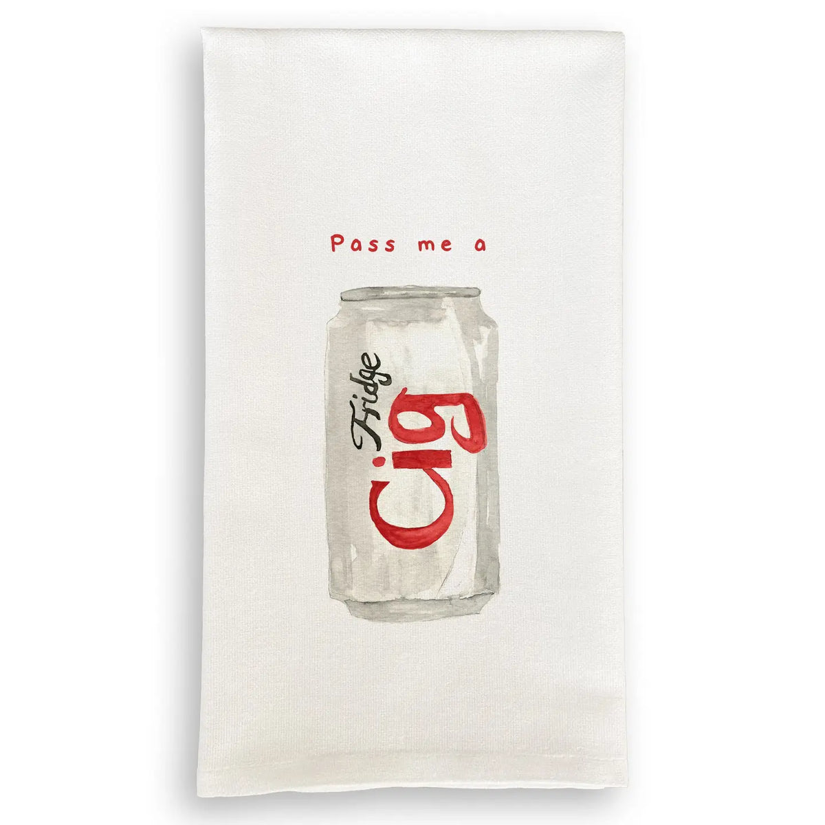 Pash Me a Fridge Cig Tea Towel