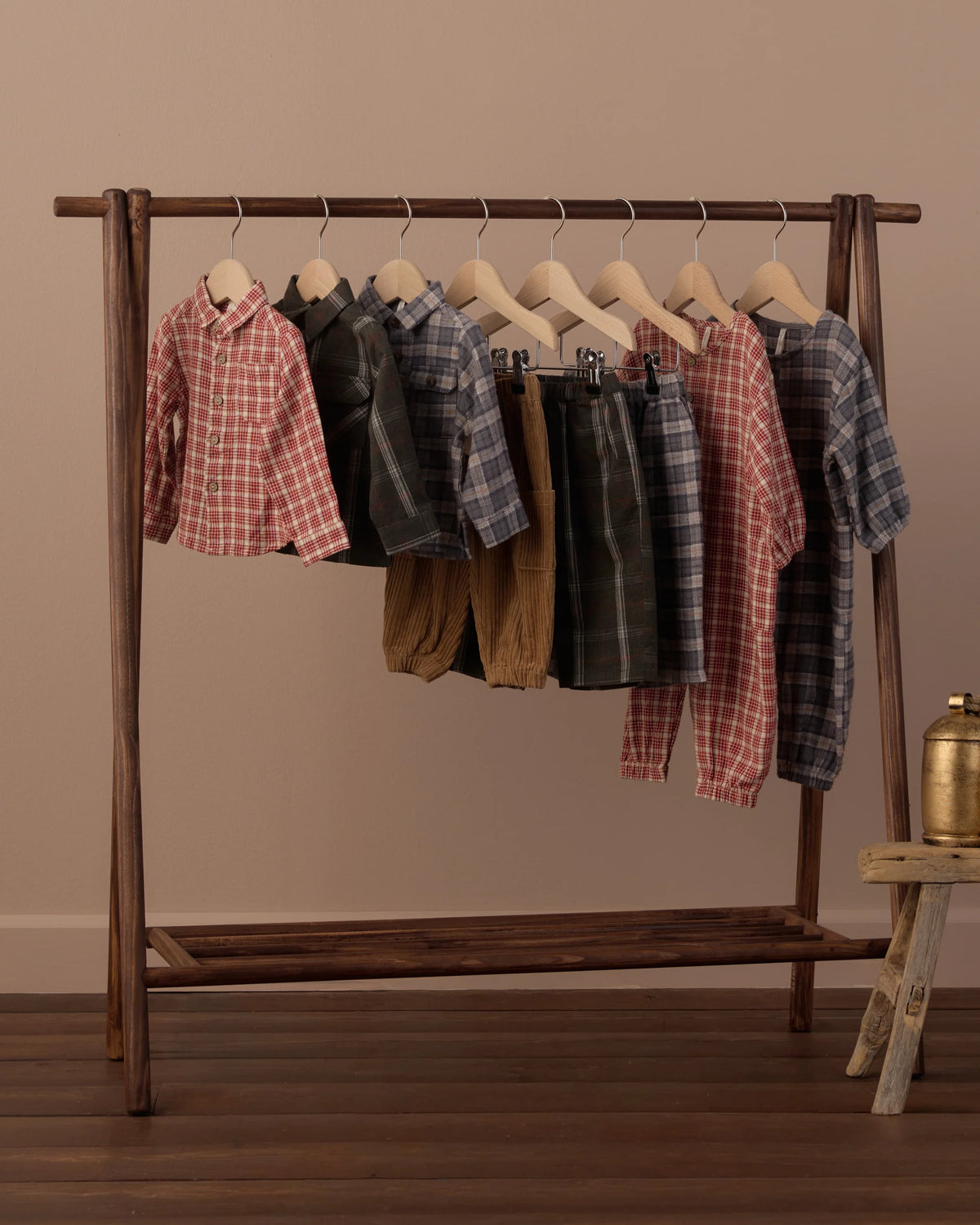 POCKETED FLANNEL SHIRT HOLIDAY PLAID