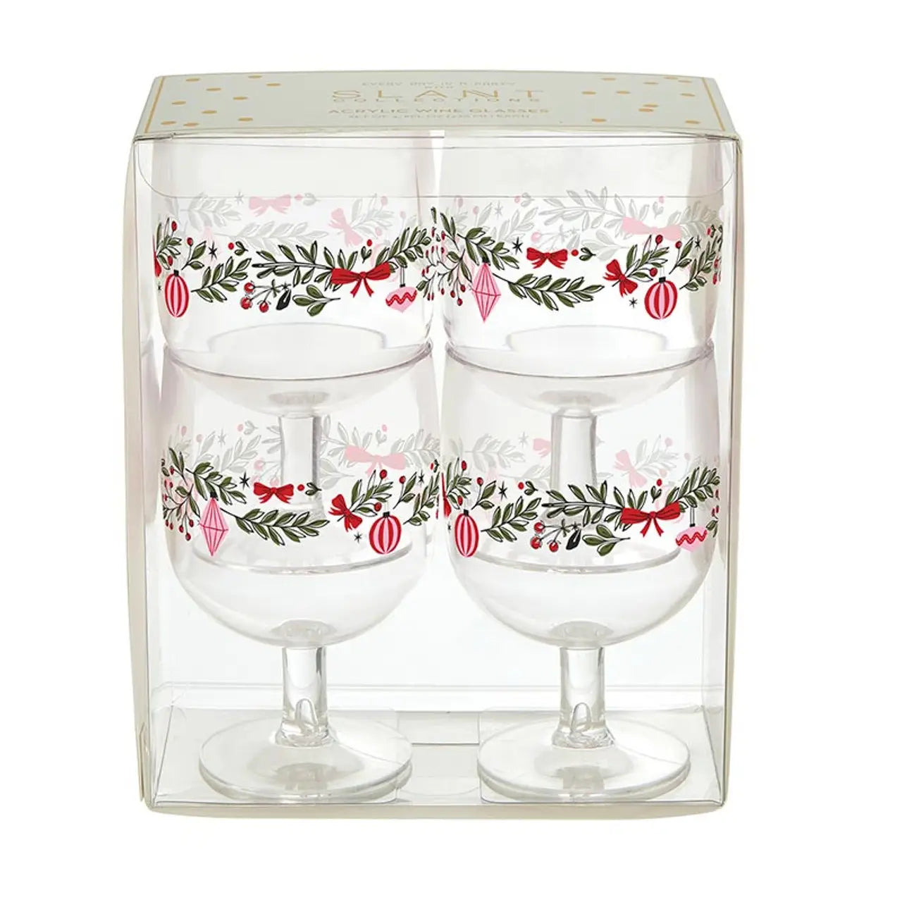 Acrylic Wine Glass-Garland