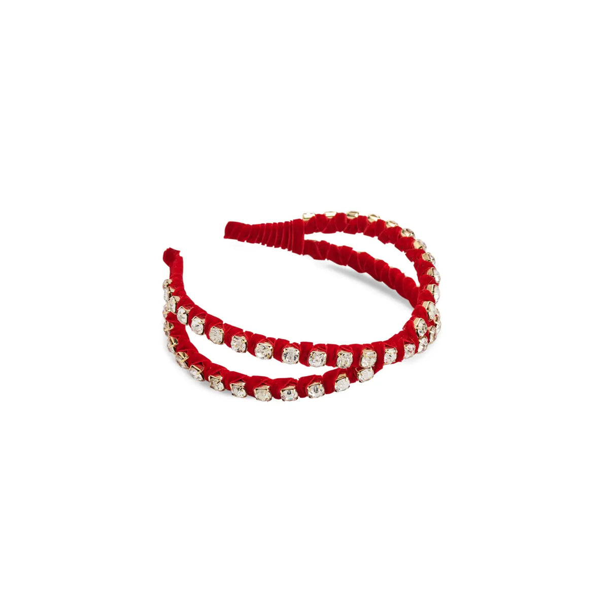 Rhinestone Double Headband