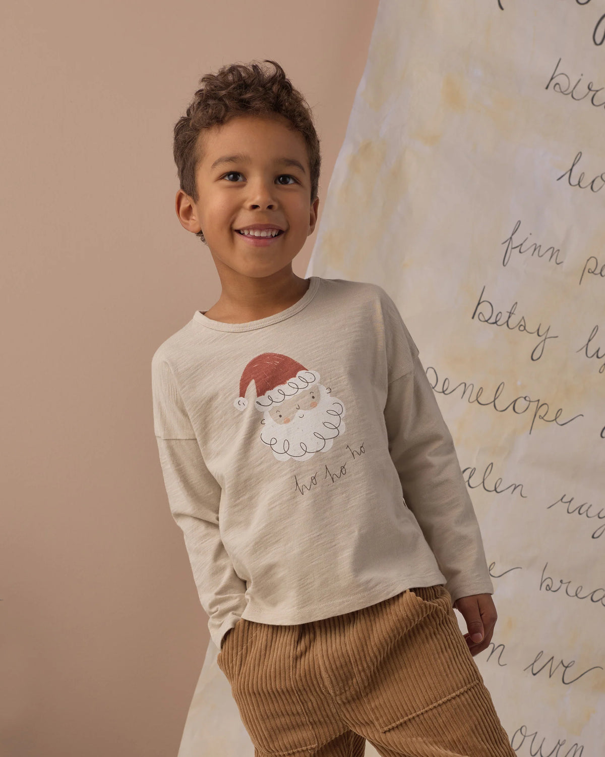 LONG SLEEVE TEE SANTA