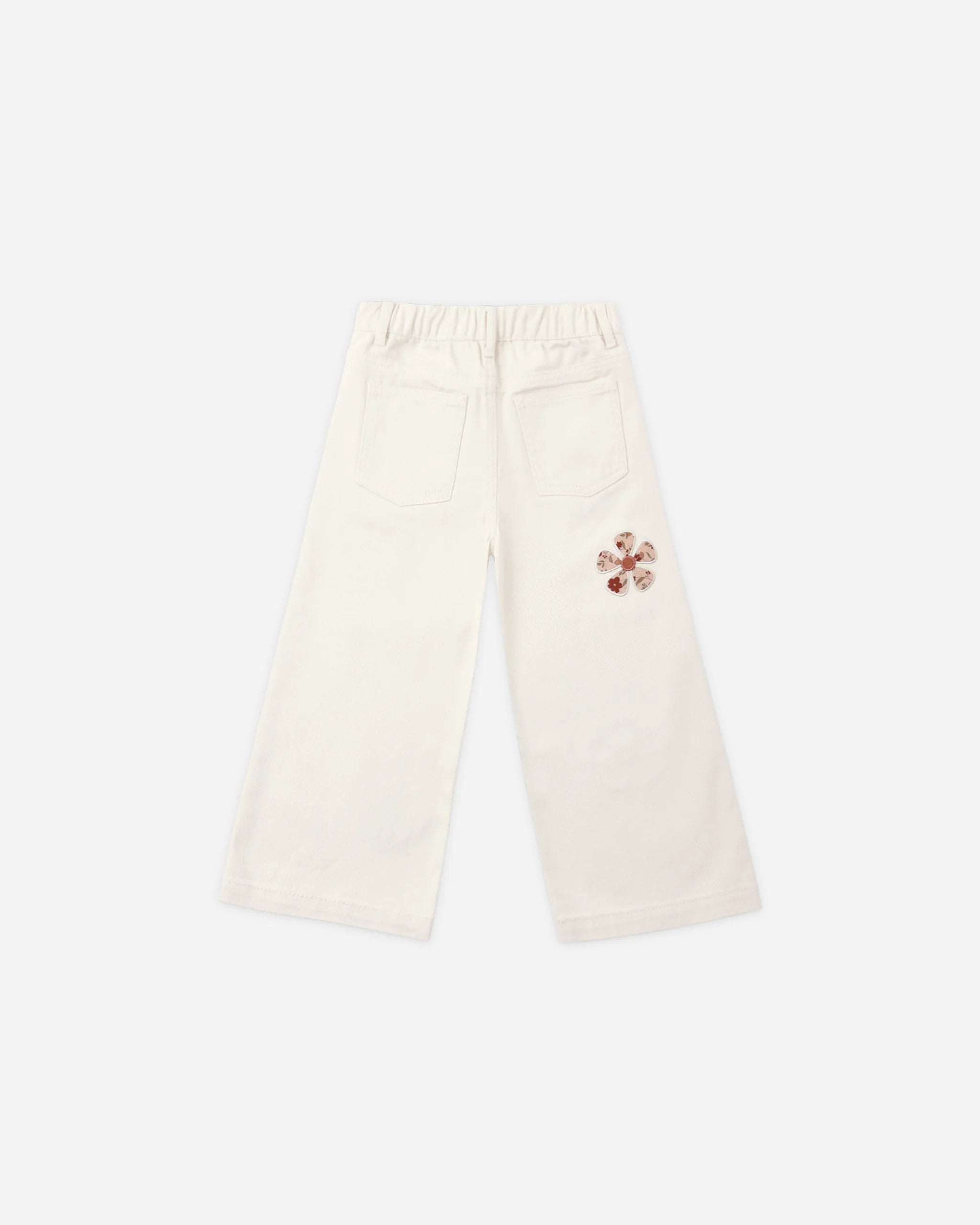 STRAIGHT LEG PANT DAISY PATCHES