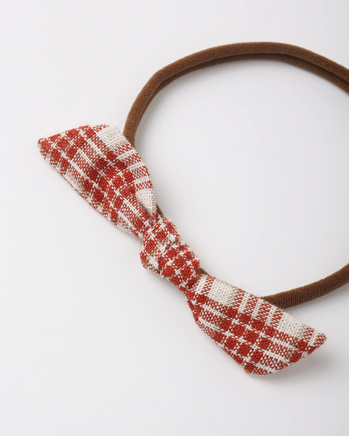 LITTLE KNOT HEADBAND VINTAGE PLAID