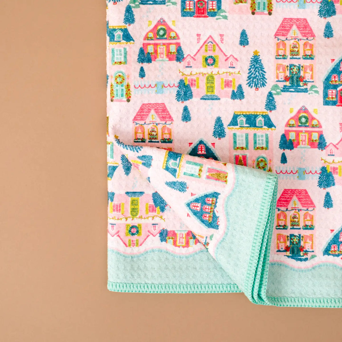Waffle Tea Towel-Sugarplum Lane