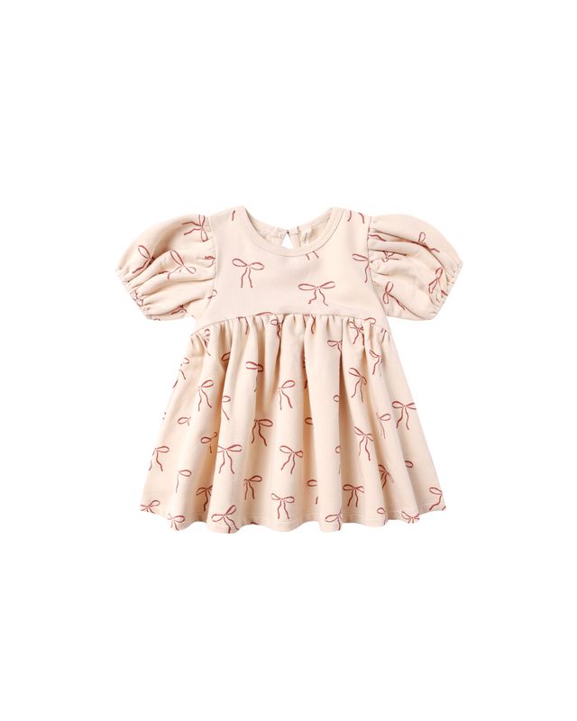 DARLA DRESS || RED BOWS