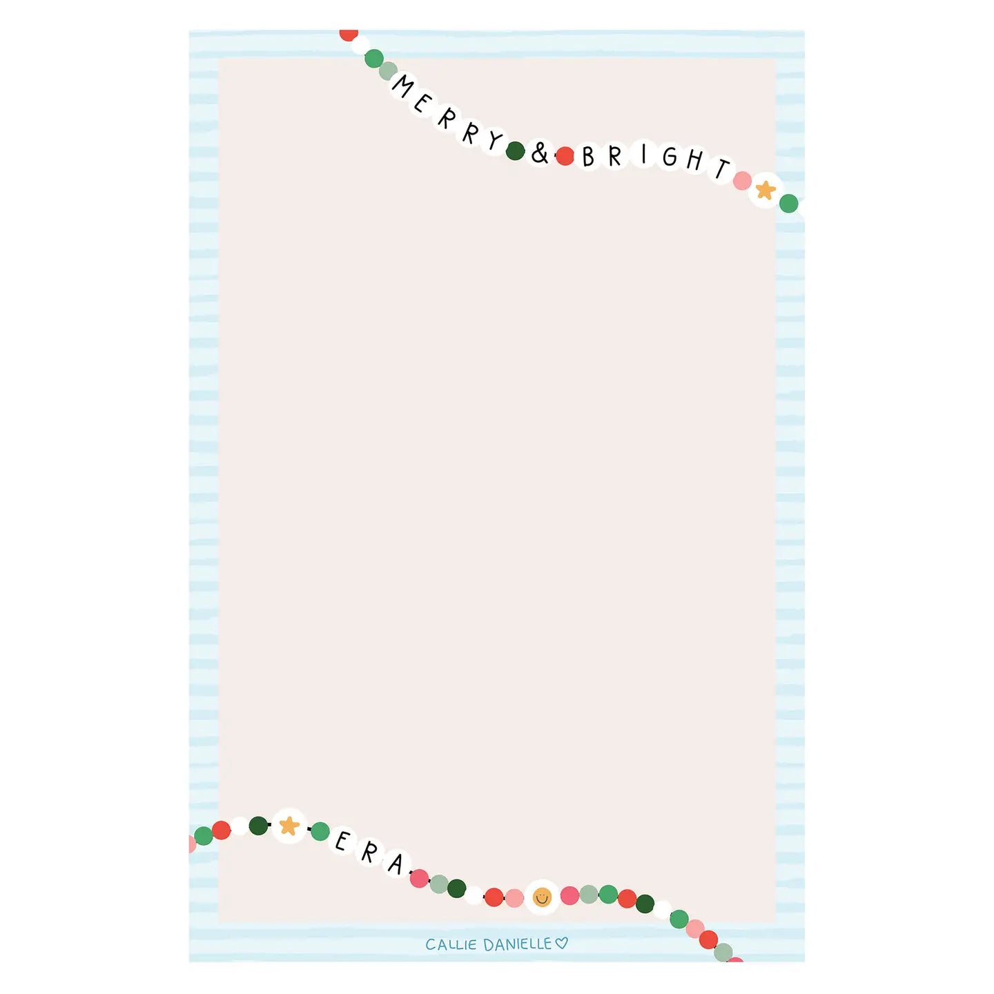 Merry & Bright Era Notepad