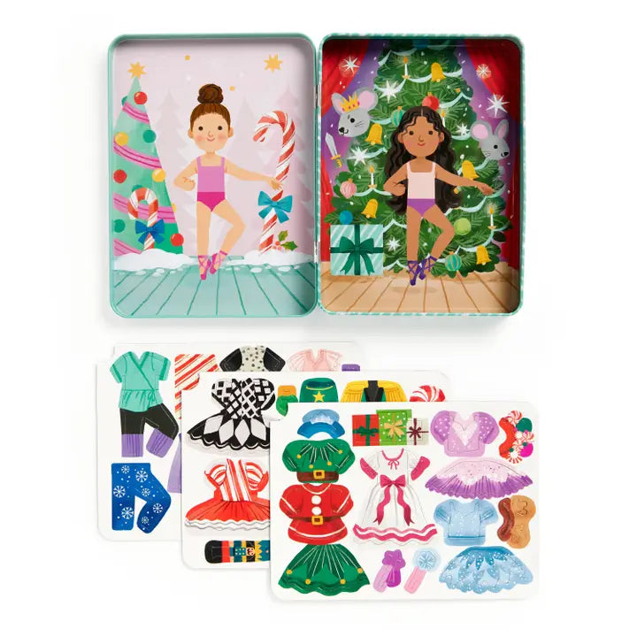 Magnetic Dress Up Tin  Enchanted Nutcracker