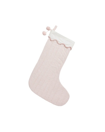 CHRISTMAS STOCKING || PETAL GINGHAM