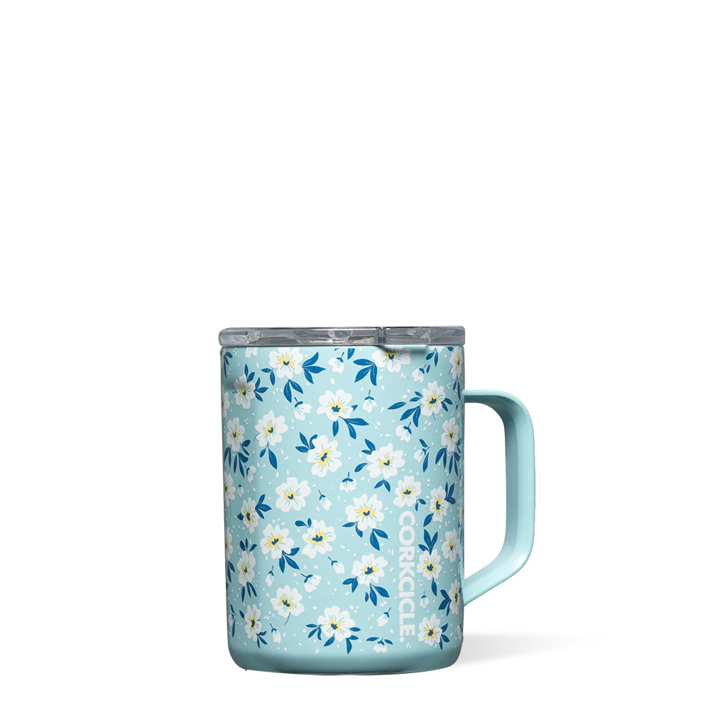 Mug - 16oz Ditsy Floral Blue