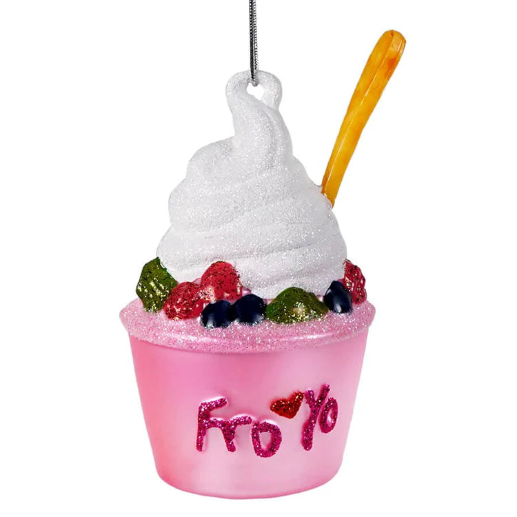 Fro Yo Ornament
