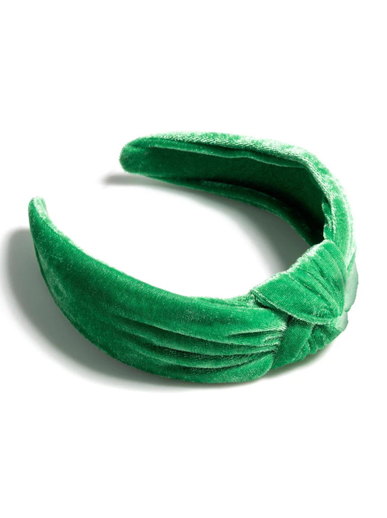 Knotted Velvet Headband