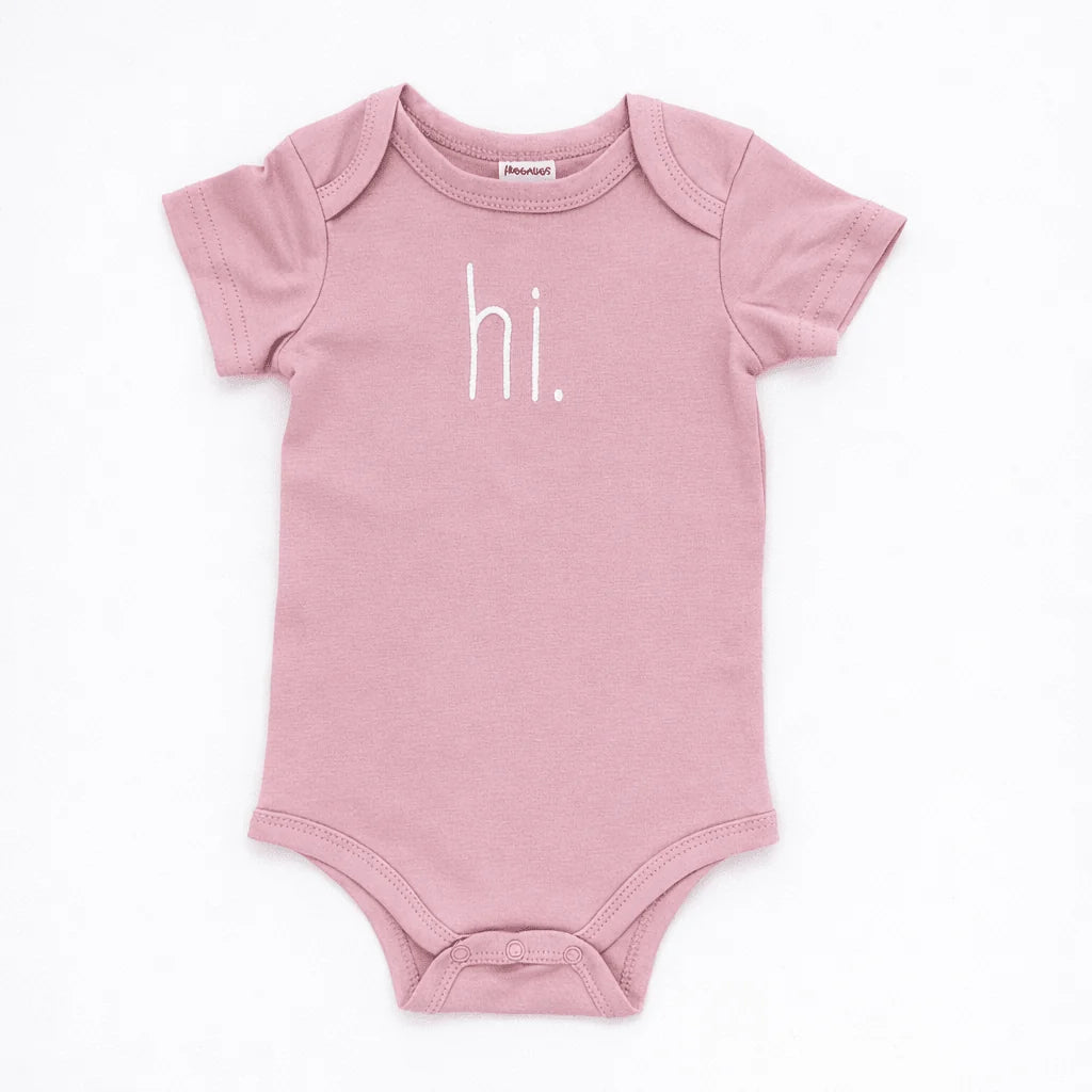 Hi Cotton Onesie