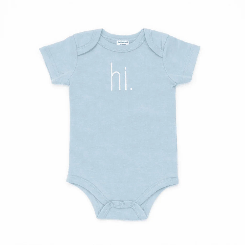 Hi Cotton Onesie