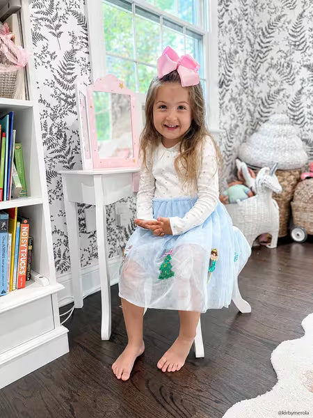 Nutcracker Blue Sequin Tutu Dress