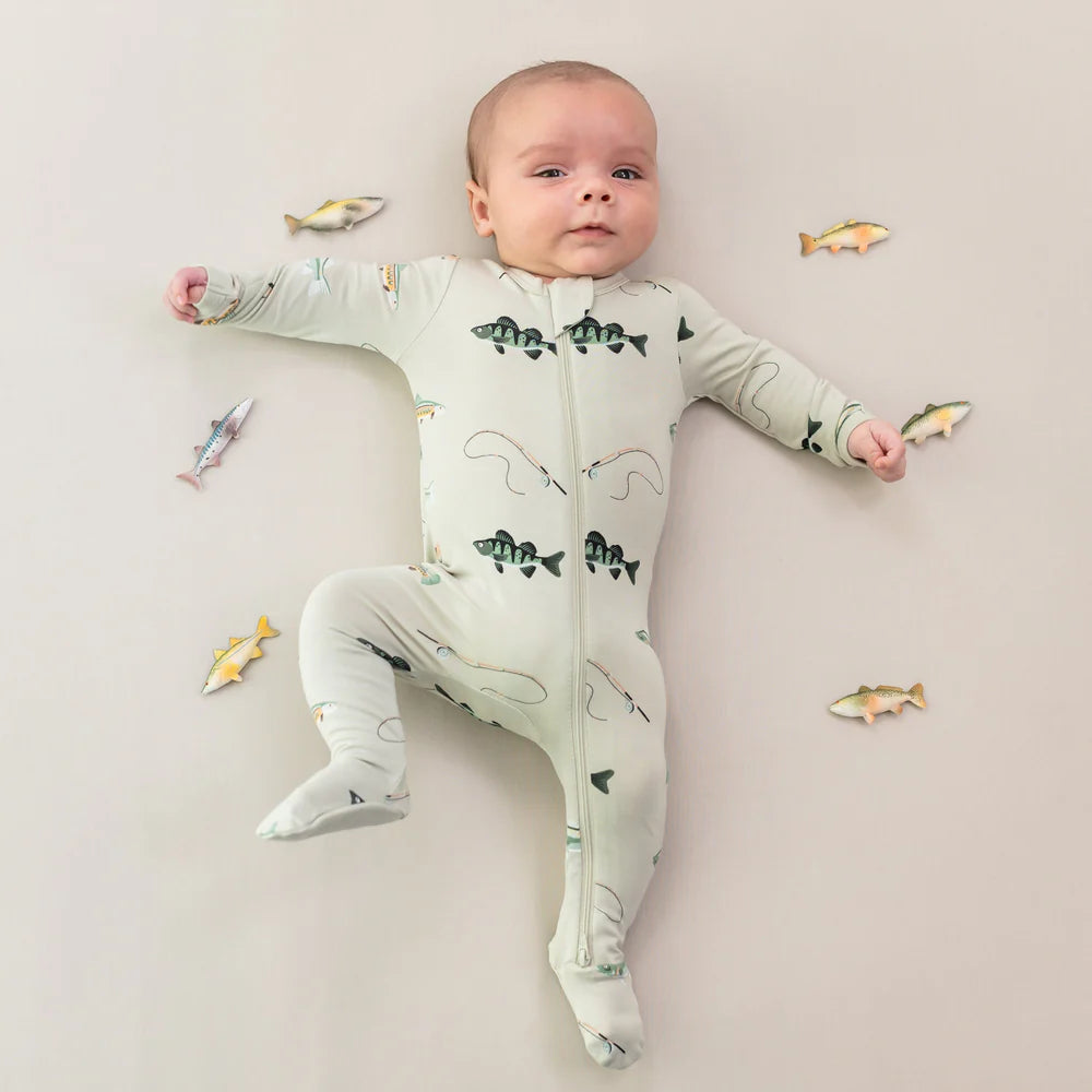 Kyte Zippered Footie Fishing