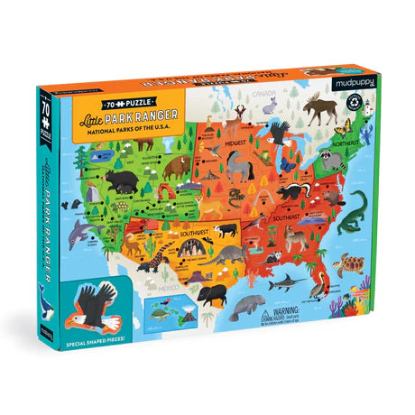 70pc Geography Little Park Ranger National Parks