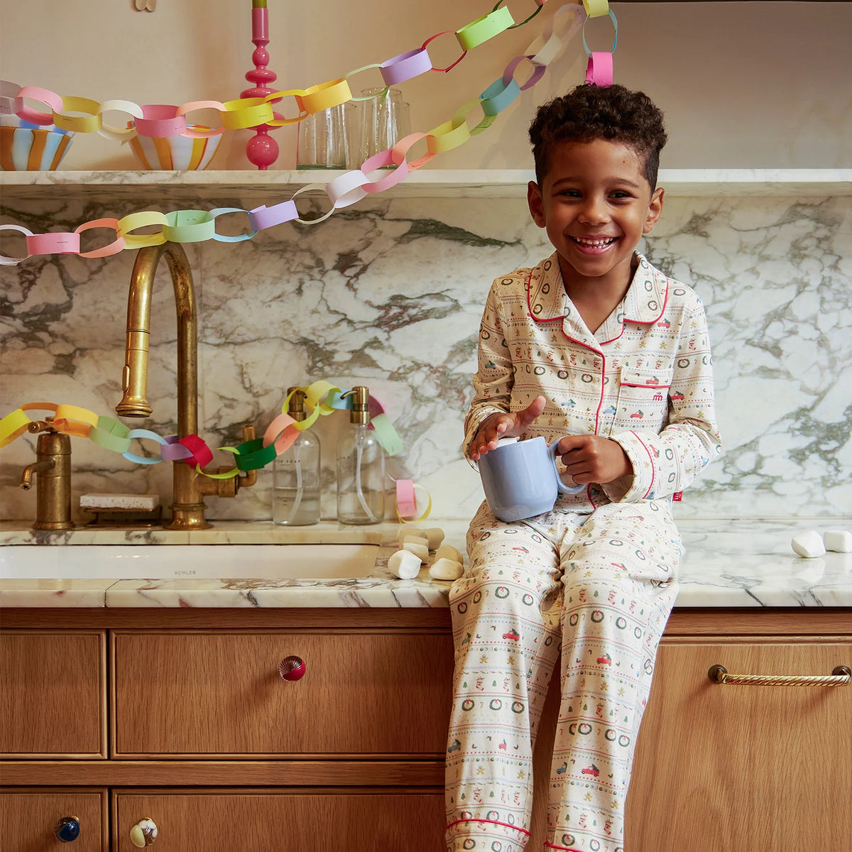 MM Traditional Christmas LS Pajamas