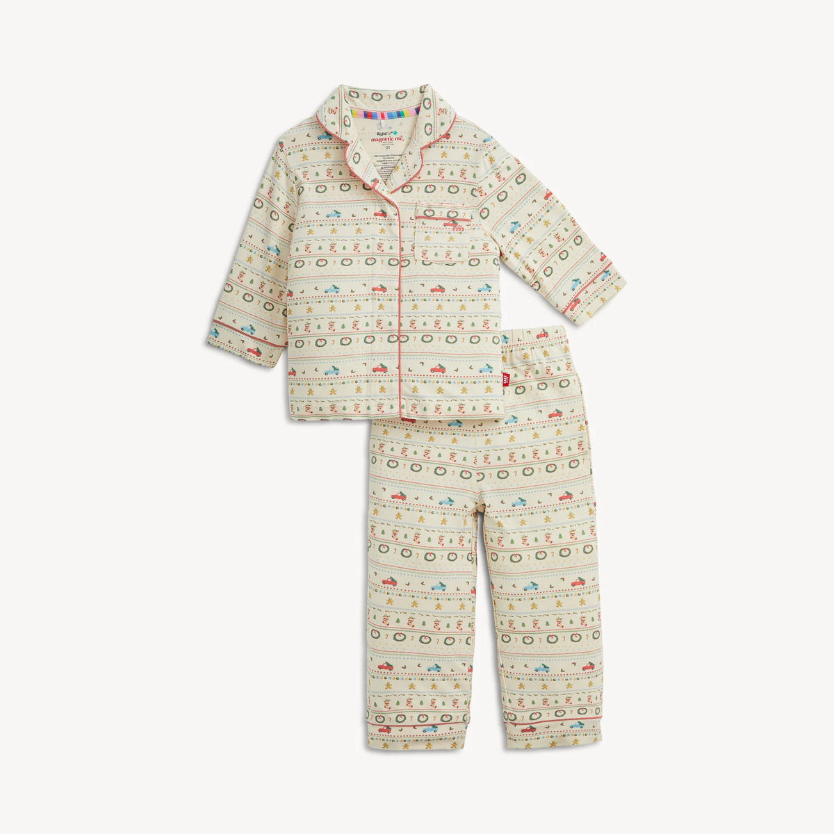 MM Traditional Christmas LS Pajamas