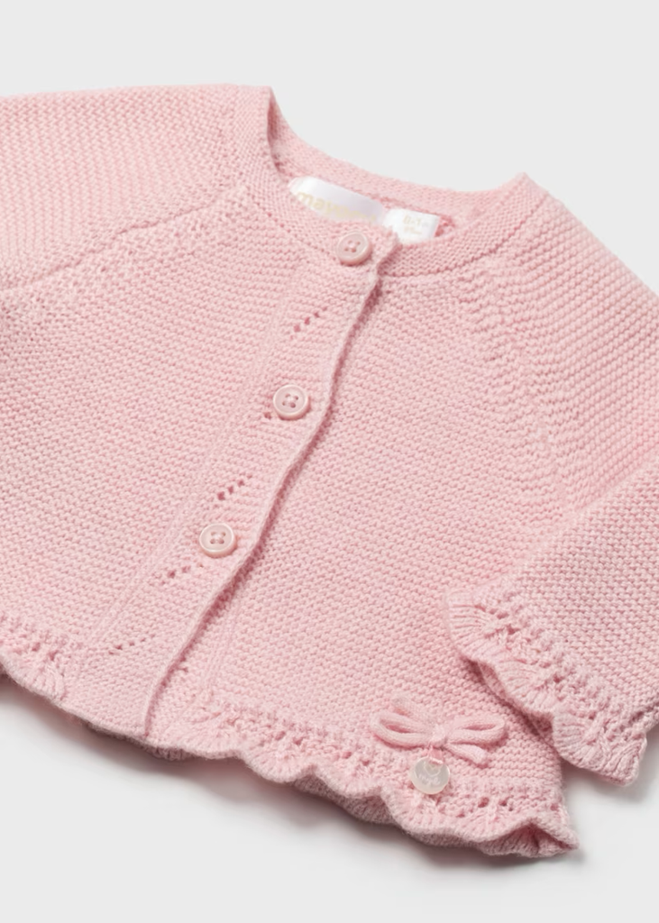 Mayoral Baby Rose Pink Cardigan