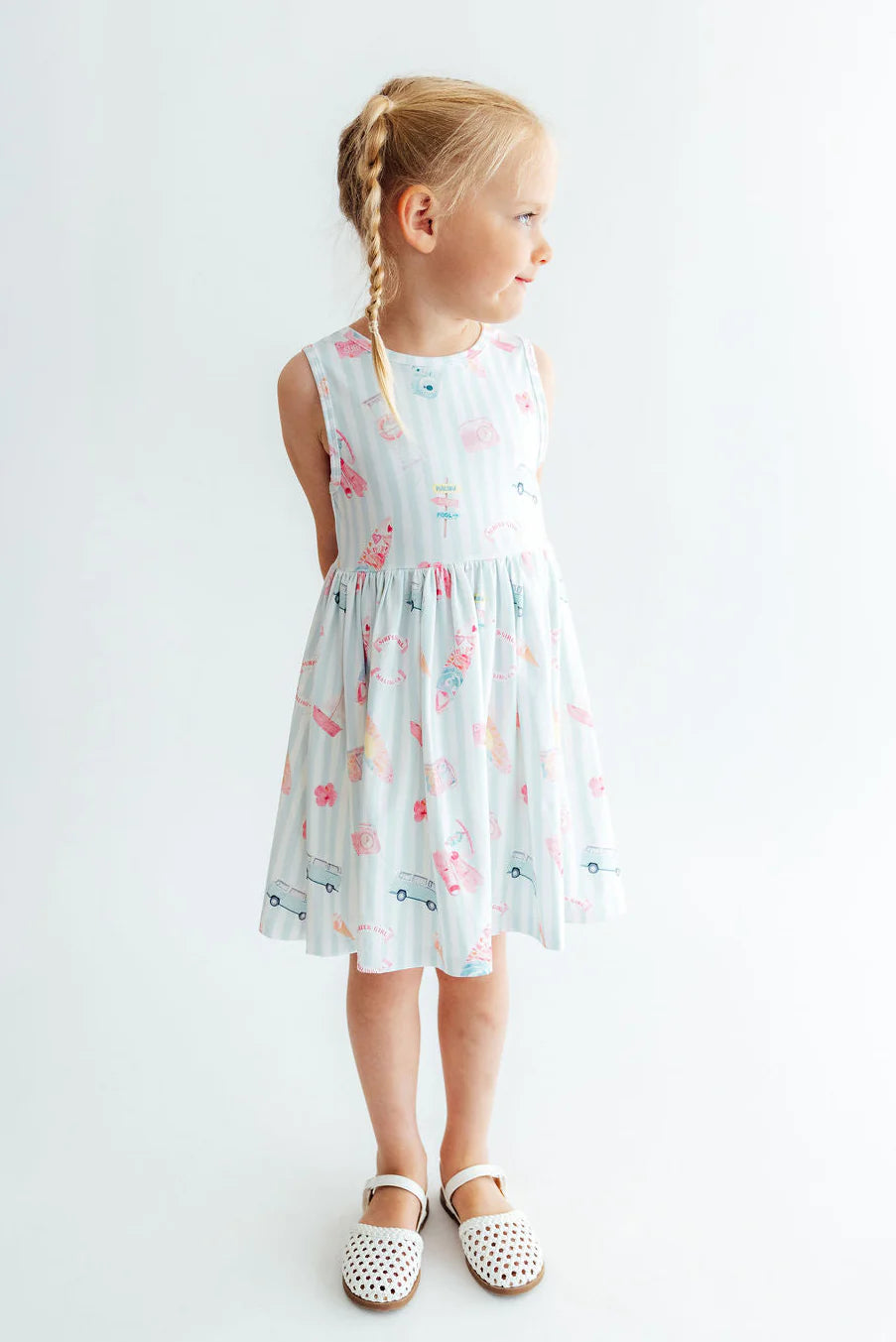 Mailbu  Girl Tank Twirl Dress