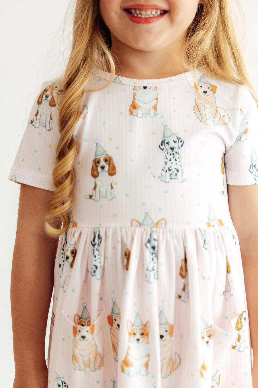 Party Pups SS Pocket Twirl Dress