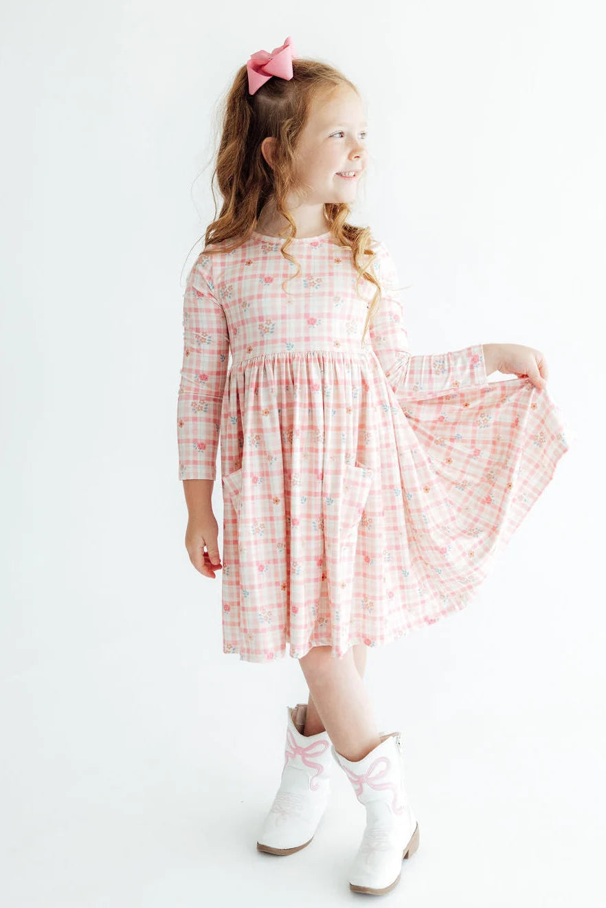 Off The Grid LS Pocket Twirl Dress