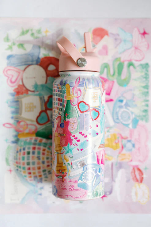 Taylor Swift 32oz Insulated Water Bottle with Straw