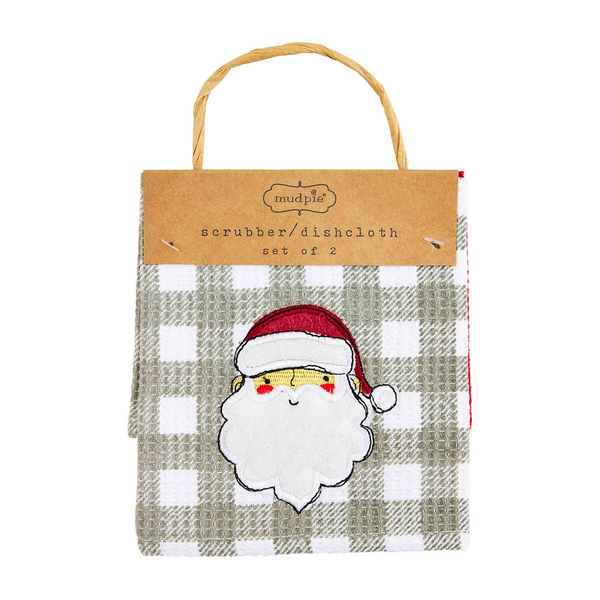 Christmas Scrub Cloth Set