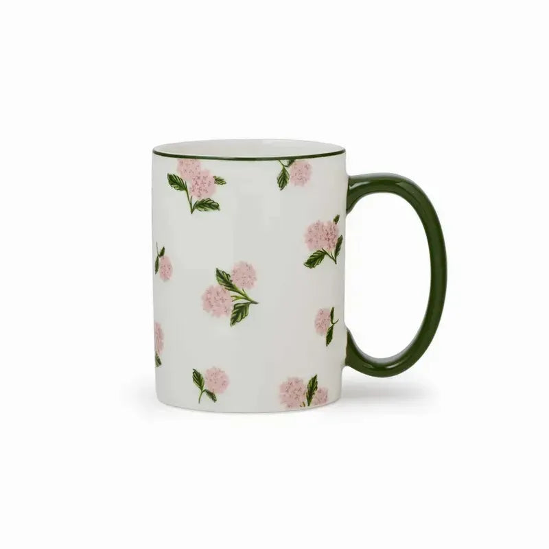 Pink Hydrangea Mug