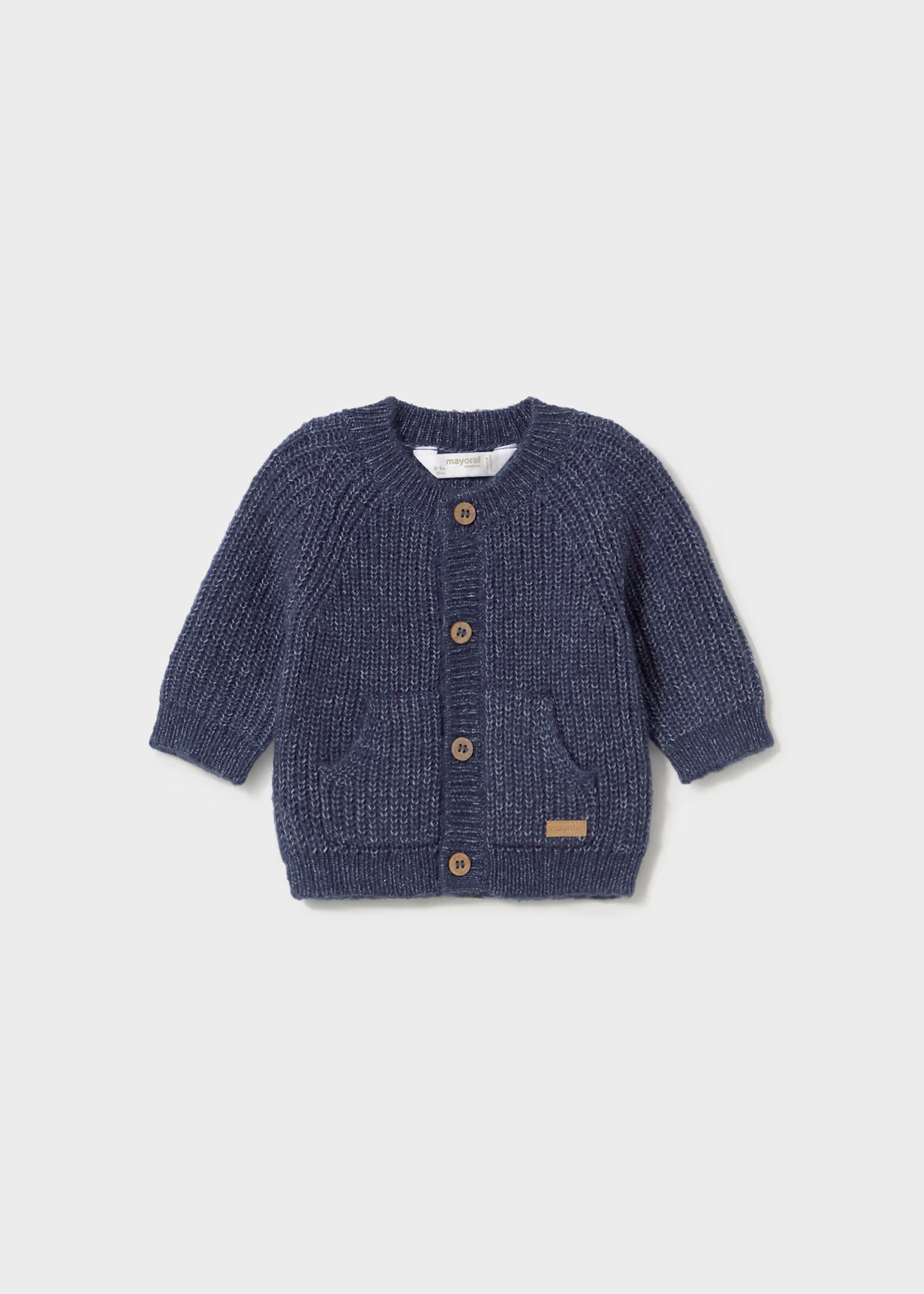 Mayoral Navy Knit Cardigan-
