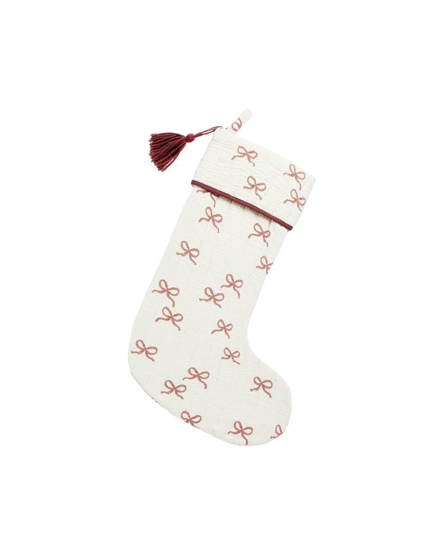 CHRISTMAS STOCKING || RUBY BOWS