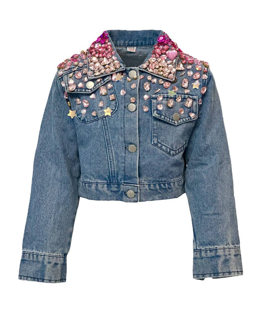 Sparkle Queen Gem Denim