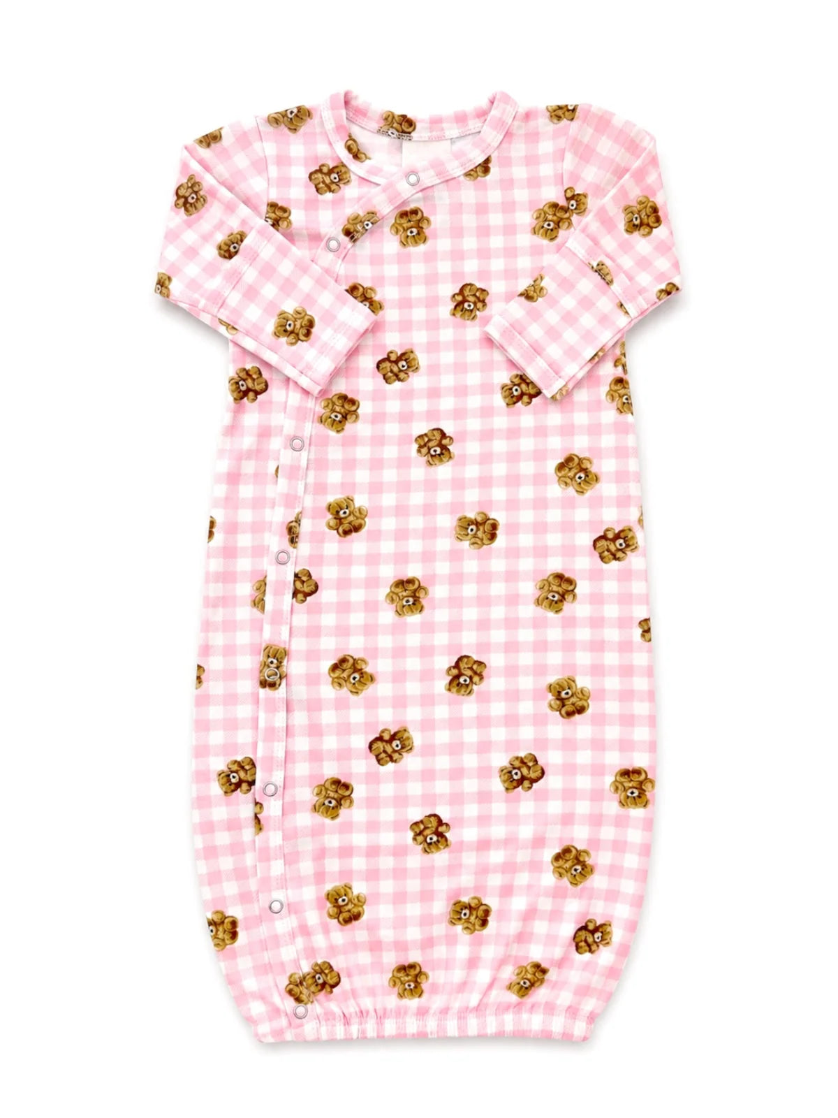Gown, Pink Teddy Picnic 0-3m