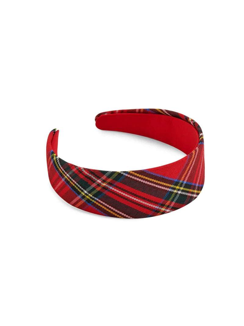Plaid Wide Headband