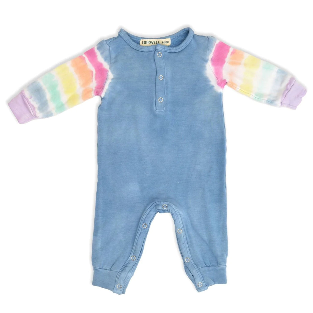 Clutch Coverall  in Rainbow