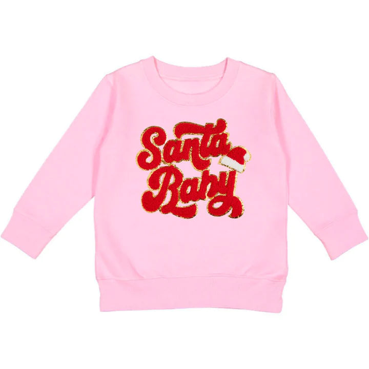 Santa Baby Patch Sweatshirt