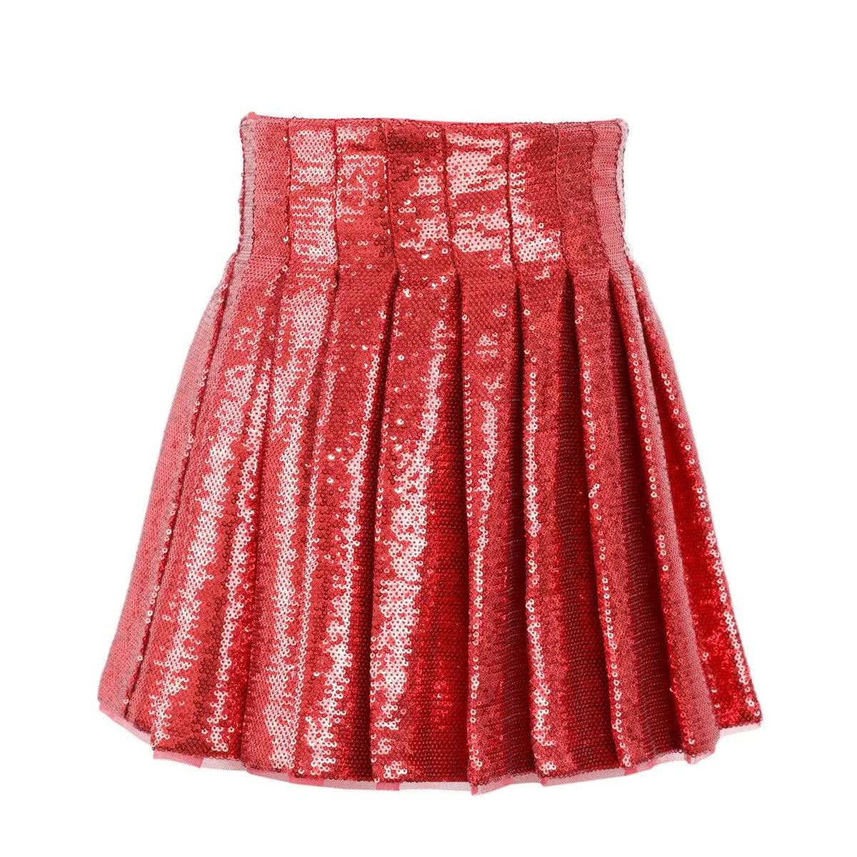 Scarlett Pleaded Shimmer Skirt